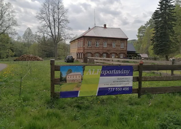 Alfapartmány * Krásná Lípa